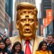 controversial trump statue headlines