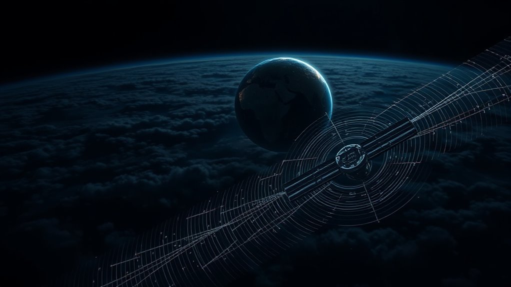 satellite jamming disrupts communications