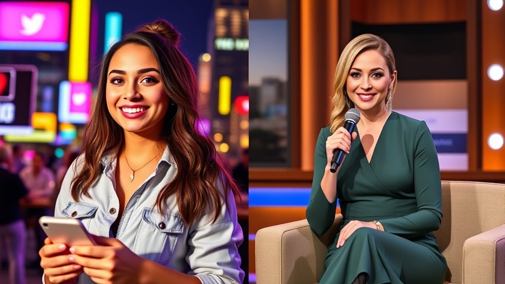 social media shapes celebrity fame