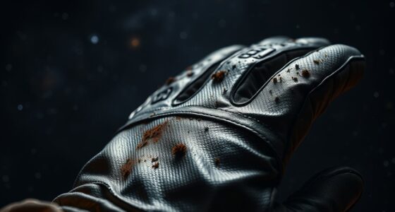 space smells like burnt steak