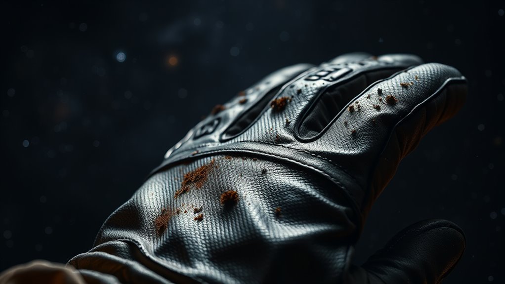 space smells like burnt steak