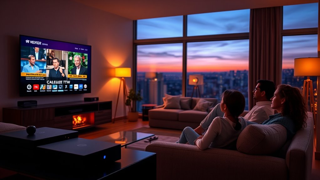 complementary streaming and tv