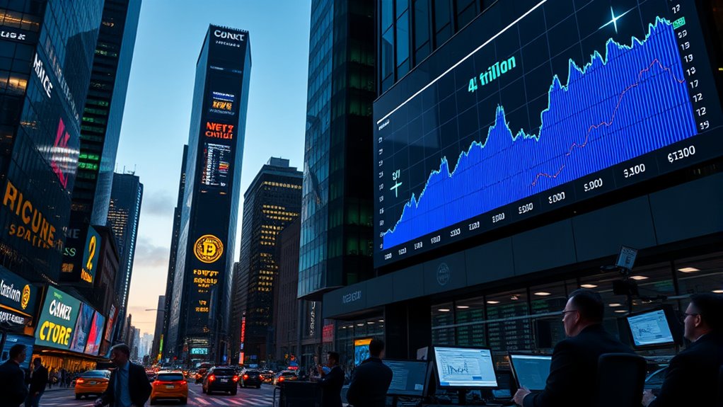 crypto market cap surpasses four trillion