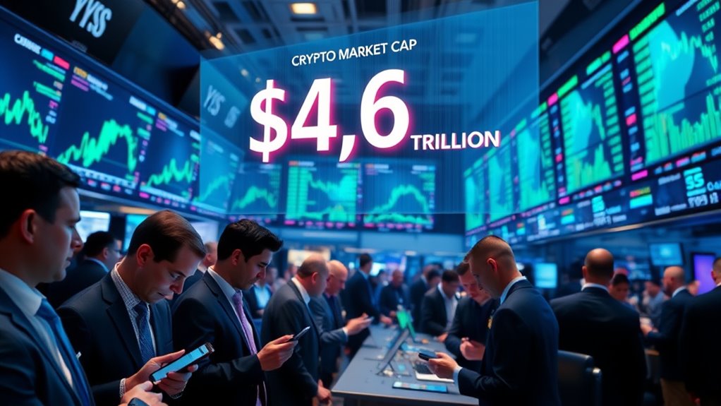 crypto market cap surpassing 4 trillion