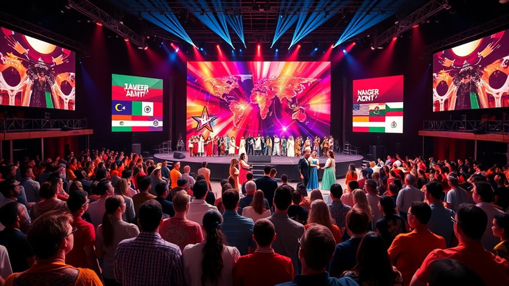 cultural engagement in talent shows