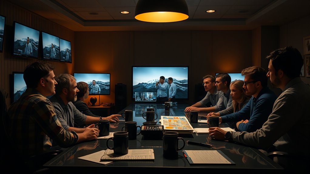 family led consistent storytelling