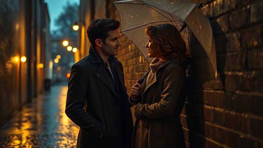 romance deepens detective stories