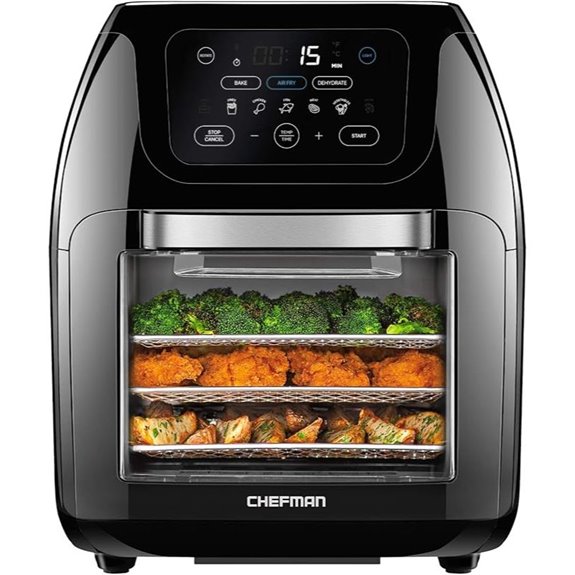 CHEFMAN 10L Digital Air Fryer with Rotisserie