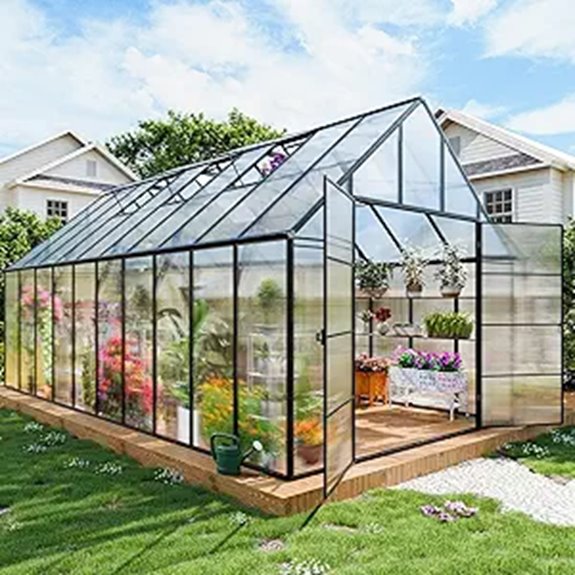 CDCASA 10x20 FT Greenhouse for Outdoors