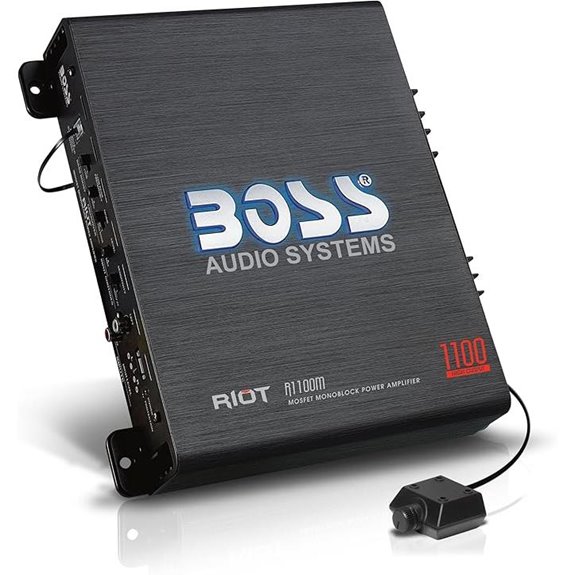 BOSS R1100M Monoblock Car Amplifier (1100W)