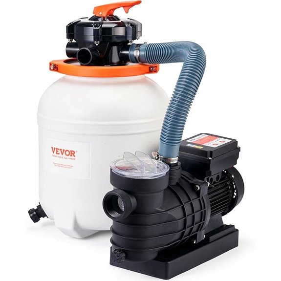 Vevor 12-inch Pool Sand Filter Pump with Timer