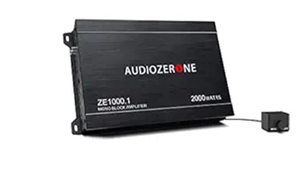 Car Audio Amplifier ZE1000.1 2000W Monoblock