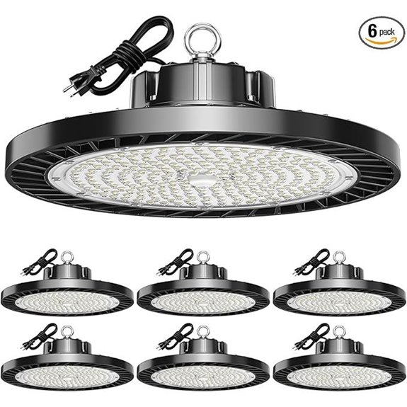 UFO LED High Bay Lights 200W 6 Pack
