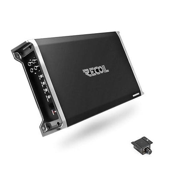 Recoil RED1200-1 2500W Mono Car Amplifier with Remote