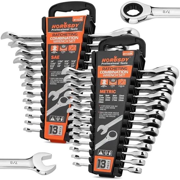HORUSDY 26-Piece Ratcheting Wrench Set