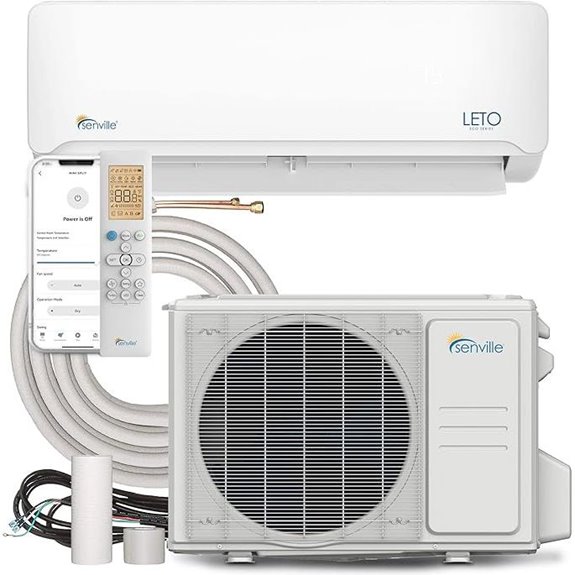 Senville LETO 30000 BTU Mini Split Heat Pump