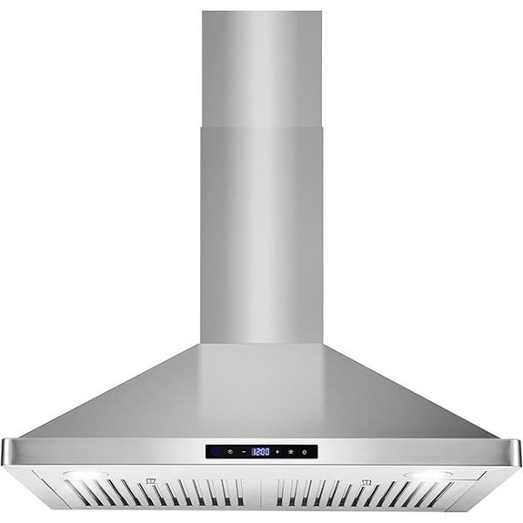 COSMO 30-Inch Vista Ducted Wall Range Hood
