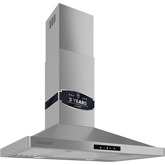 CAVALIERE 30 Wall Mount Range Hood with LED