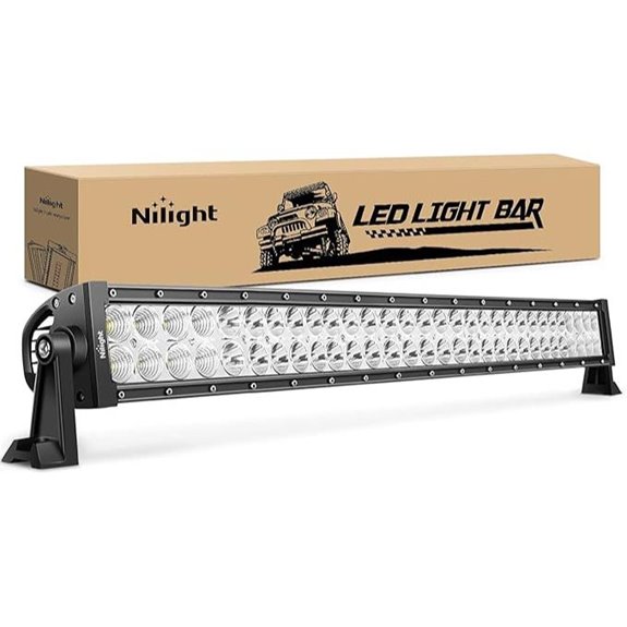 Nilight 32-Inch 180W LED Light Bar for Off-Road Vehicles