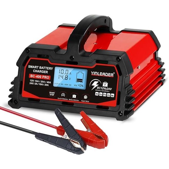 40A Lead Acid & LiFePO4 Battery Charger