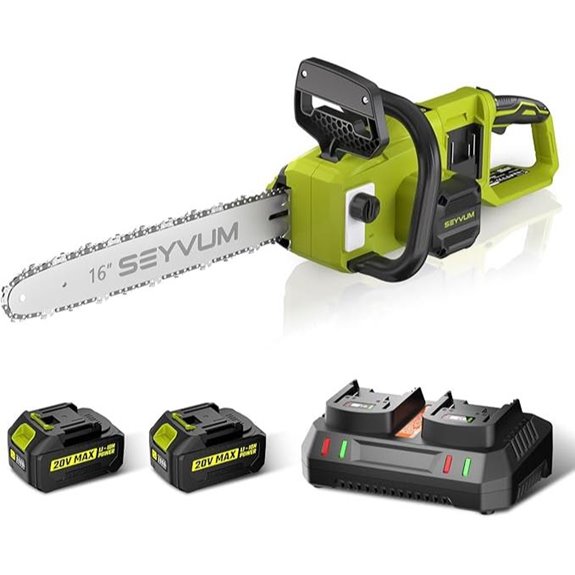 SEYVUM 40V Cordless Chainsaw with Batteries