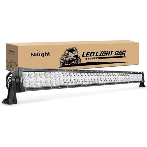 Nilight 42-Inch 240W LED Light Bar for Off-Road Vehicles