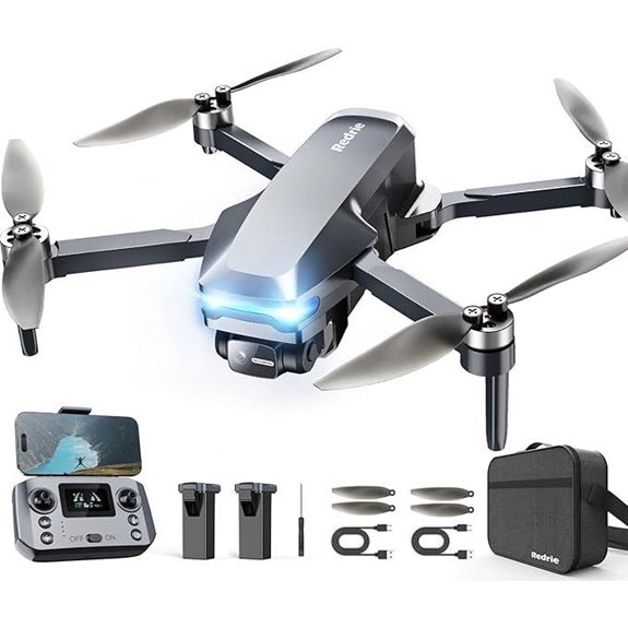 GPS Camera Drone with 4K Foldable Auto Return 45 Min Flight