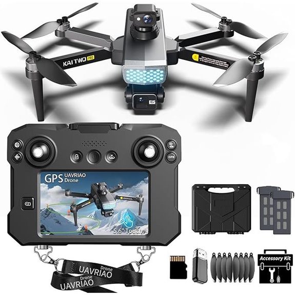 5.6” 4K 3-Axis Gimbal Drone with GPS and Obstacle Avoidance