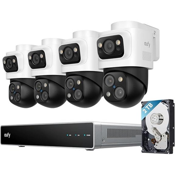 Eufy 4K NVR Security Camera System with PTZ