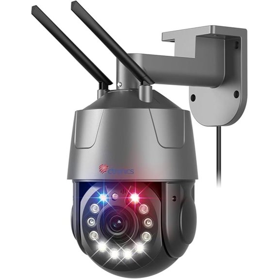 Ctronics 4K 8MP Outdoor WiFi Security Camera