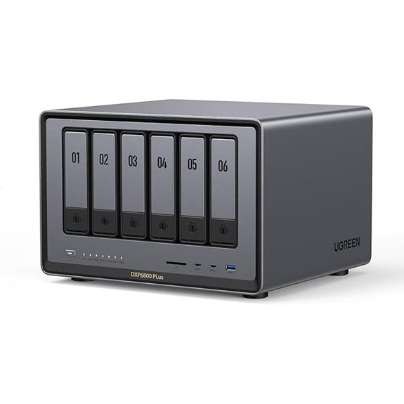 UGREEN 6-Bay NAS with Intel i3 and 8GB RAM