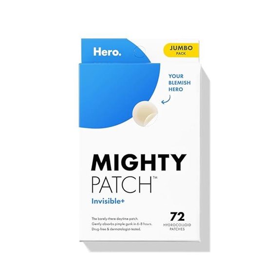 Mighty Patch Invisible+ Acne Pimple Cover (72 Count)