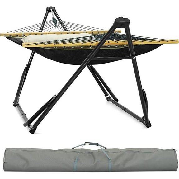 Tranquillo Unity Adjustable Steel Hammock Stand (8 Words)