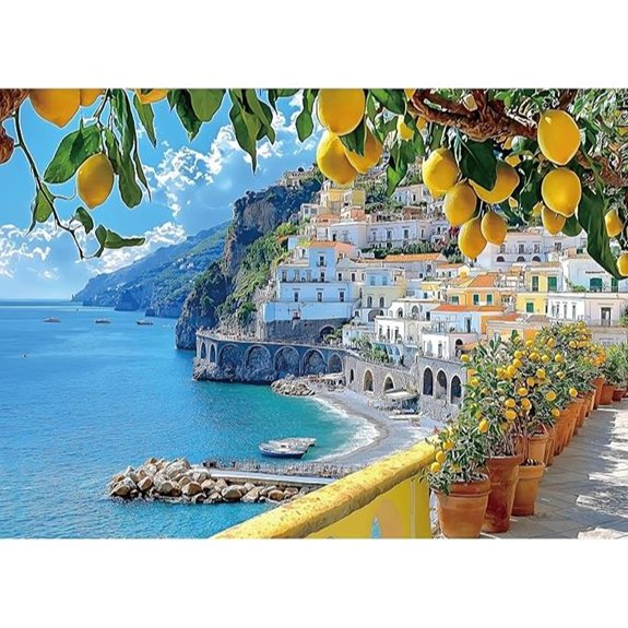 Amalfi Coast 500-Piece Puzzle for Adults