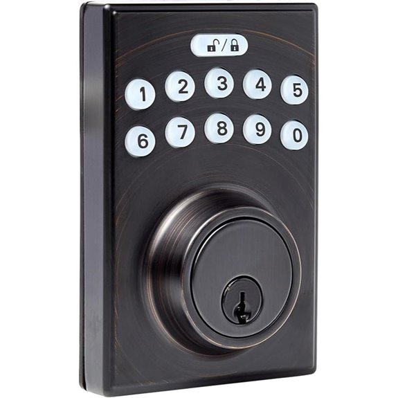Amazon Basics Touch-Control Keypad Deadbolt Lock