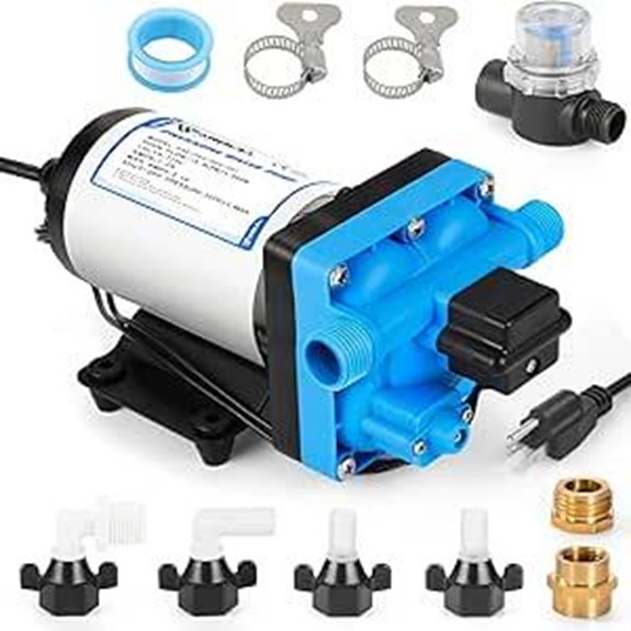 Anbull Self-Priming Water Pump 110V 5 GPM