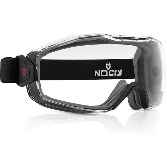 NoCry Anti Fog Safety Goggles with Adjustable Strap