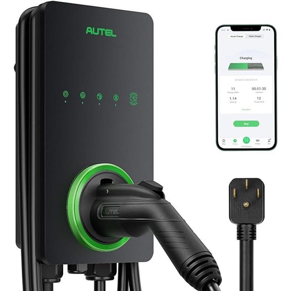 Autel 2 EV Charger 40 Amp Smart Wi-Fi & Bluetooth