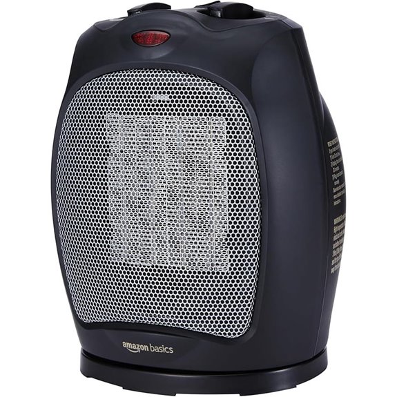 Amazon Basics Oscillating Ceramic Space Heater