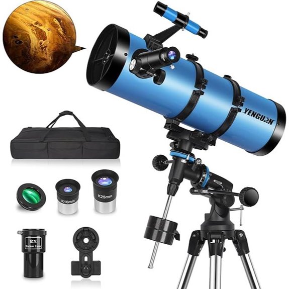 150EQ Newtonian Reflector Telescope for Beginners