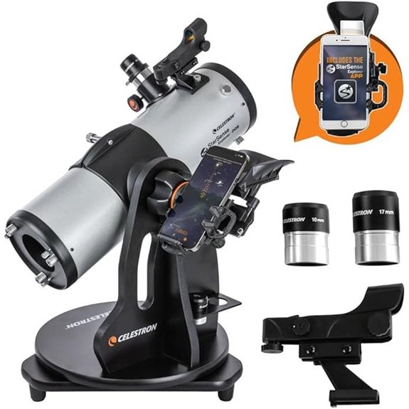 Celestron StarSense Explorer 114AZ Telescope for Beginners