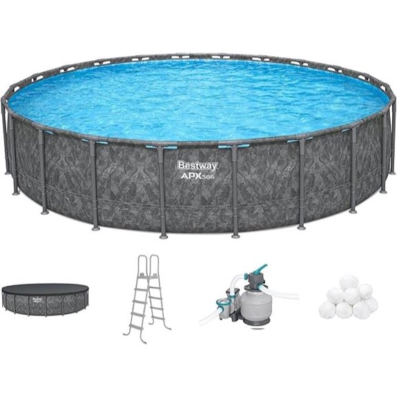 Bestway APX 365 22' Above Ground Pool Set