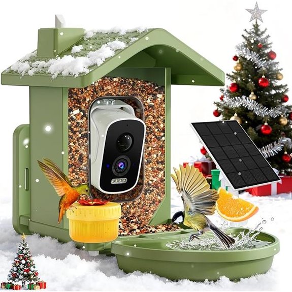 Smart Bird Feeder with Camera and AI Identification