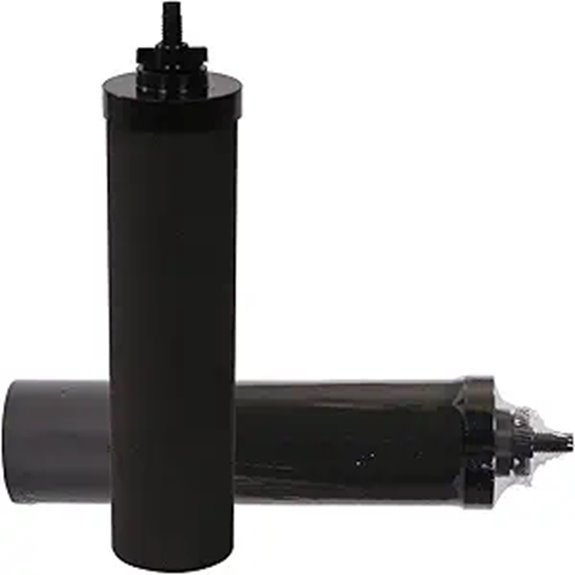 Huining 2PCS Black Water Filters for Berkey
