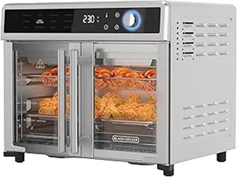 BLACK+DECKER Air Fryer Toaster Oven Combo