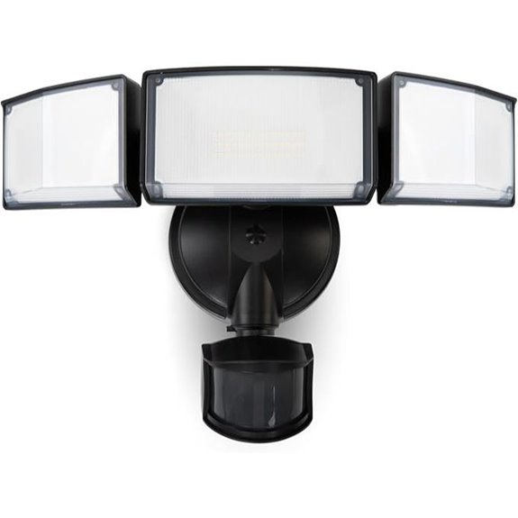 LUTEC 72W 7500LM LED Motion Sensor Security Light