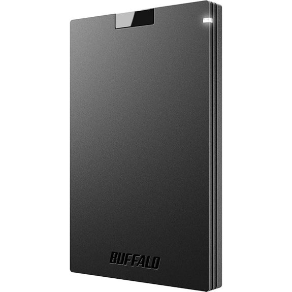 BUFFALO 2TB External SSD USB-C/USB-A