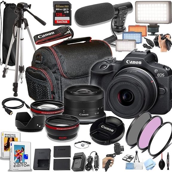 Canon EOS R100 Mirrorless Camera Bundle