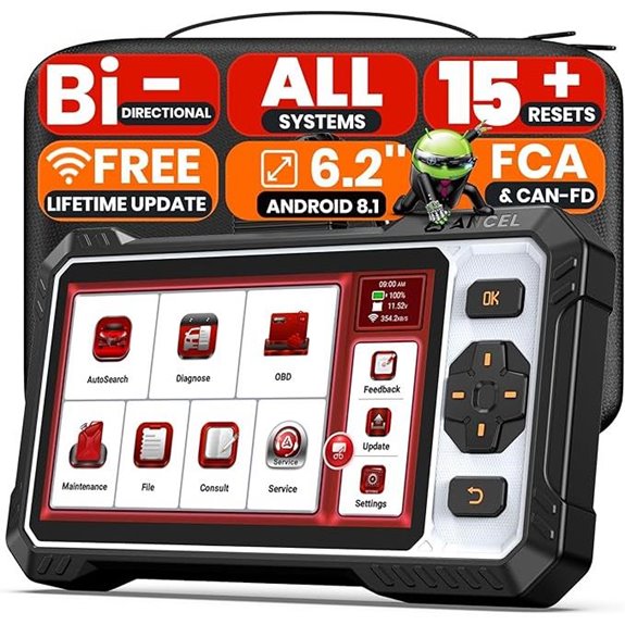 ANCEL FX6100 Car Diagnostic Scanner with Active Test