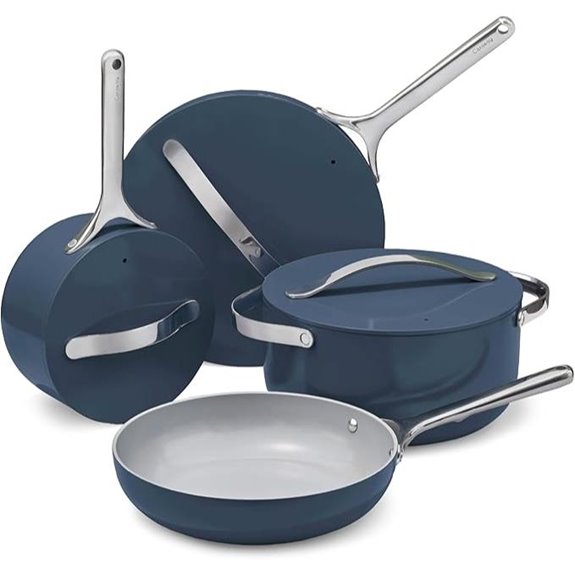 Caraway 12-Piece Non-stick Ceramic Cookware Set